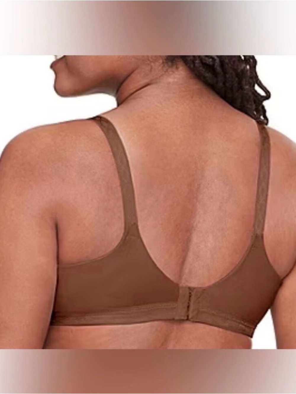 Warners Cloud 9° 36a Super Soft Wireless Lightly Lined Comfort Bra in Brown - Picture 2 of 7